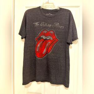 Rolling Stones mens Gray Tshirt Size L